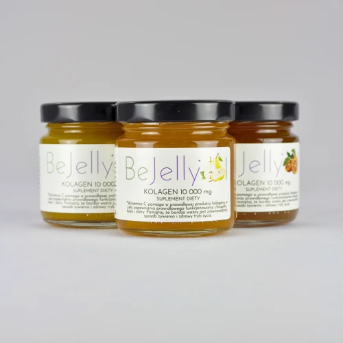 BeJelly KOLAGEN 10 000 mg Trzy Smaki